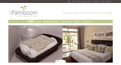 Desktop Screenshot of palmboom.co.za